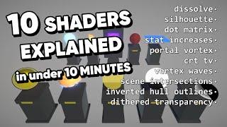 10 Shaders in 10 Minutes - Unity Shader Graph