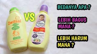 REVIEW HAIR LOTION ZWITSAL VS CUSSONS BABY | BAGUS MANA YA ?