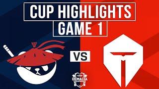 AL vs TES Highlights Game 1 | Demacia Cup 2024 Grand Final | Anyone's Legend vs Top Esports