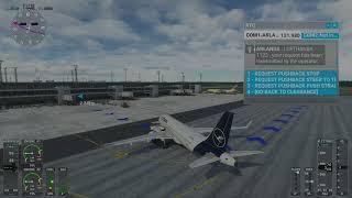 Perfect pushback - MSFS