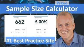 Sample Size Calculator in Lean Six Sigma manufacturing projects || Praxie Software