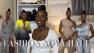 HUGE Fashion Nova Spring Haul 2024 | Classy + Chic Everyday Looks