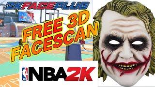 *FREE* ORIGINAL JOKER 3D FACE SCAN *ALL 2K VERSIONS*