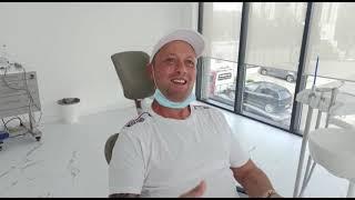 Darrol Pipe from the UK is happy with his dental treatment at Sofia Implant Centre (in English)