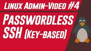 Key-based SSH login | Passwordless SSH | Linux Administration | DevOps