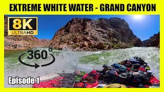 Extreme White Water in The Grand Canyon - Episode 1 #vr360  #immersive