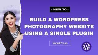 How to Make a Photography Website using WordPress, Elementor and WP Media folder galleries