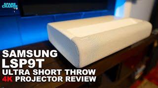 𝘽𝙀𝙎𝙏 𝟭𝟬𝟬" 𝗟𝗔𝗦𝗘𝗥 𝗧𝗩 𝙊𝙁 2021! Samsung LSP9T 4K Ultra Short Throw Home Theater Projector Review & Setup