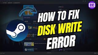 How To Fix Steam Disk Write Error | Steam Disk Write Error Download Paused (2024)