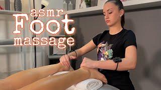 ASMR Foot and Legs Massage Deep Tissue (No Talking)