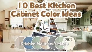 10 Best Kitchen Cabinet Colors 2024: Stunning Shades for Every Style