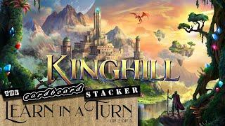 How to Play Kinghill (Violet Dragon) - Learn in a Turn - The Cardboard Stakcer