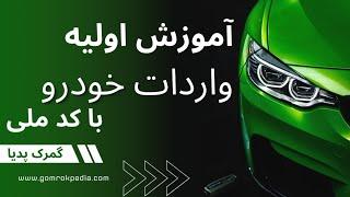 اولین گام برای واردات خودرو با کد ملی