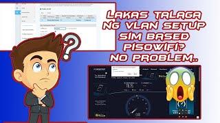 HUAWEI 5V5 VLAN SETUP, WITH GOMO SIM BASED PISOWIFI LAKAS MAKASAGAP NG SIGNAL.