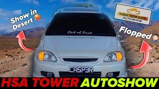 First Autoshow of 2k25 | HSA Tower | Autoshow in desert