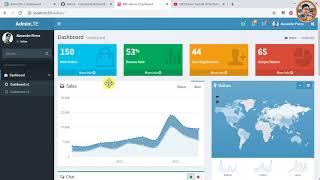 How to Edit Dashboard Admin LTE