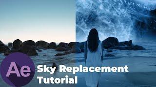 Easy Sky Replacement Tutorial in After Effects.