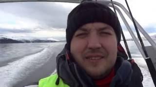 Морская рыбалка в Норвегии Тромсё Апрель 2016.Палтус.Треска.Окунь.