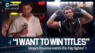 Moses Itauma has his eyes set on TITLES ahead of his fight with Ilja Mezencev  #RingOfFire 