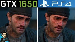 Days Gone - PC v/s PS4  - Graphics Comparison (GTX 1650 vs Console)
