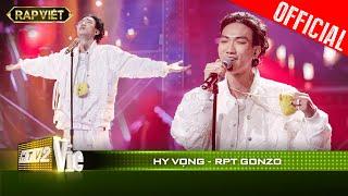 Khóc nghẹn khi RPT Gonzo rap về lũ lụt miền Trung cùng dàn đồng ca tại bản rap Hy Vọng | RAP VIỆT