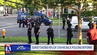 Survey: 90% of Utahns back police reforms