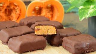 You are going to love this PUMPKIN dessert! Chocolates WITHOUT extra sugar! Delicious and healthy!