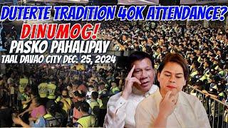 OMG! GRABE DINUMOG ANG DUTERTE TRADITION SA TAAL DAVAO CITY NG 40K ATTENDANCE? #duterte #dds #bisdak