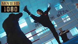 【MOVIE】少女稱霸擂台，沒想到竟被小夥一招擊敗，全場驚呆了！#功夫 #kungfu