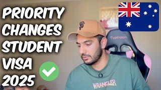 NEW STUDENT VISA RULES AUSTRALIA | Priority Processing in 2025