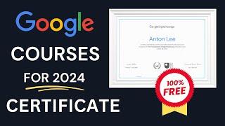 Top 5 FREE Google Courses with Certificates 2024 