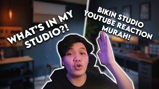 INI ISI DI STUDIO BARU GW! | PERALATAN YOUTUBER REACTION PEMULA!