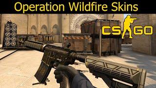 CS:GO Skin Showcase : Operation Wildfire Skins