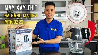 Máy xay thịt, máy xay thịt gia đình, máy xay thịt để bàn Matika MTK-3220 | Making Life Better