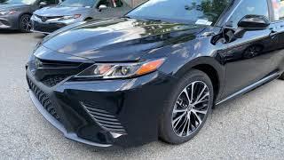 2020 Toyota Camry Black with Black interior