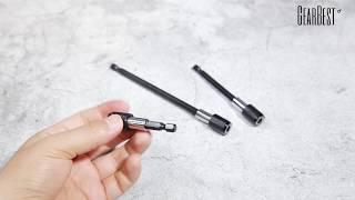 Quick Release Screwdriver Drill Bit Holder 3PCS - GearBest.com