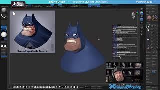 Continued from Maxon/Pixologic live stream that failed