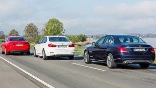 Mercedes C-Klasse vs. BMW 3er vs. Audi A4