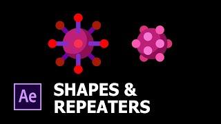 Virus Particles - Part 1 - Shape Layers & Repeaters