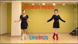 Broken Heels Line Dance (Dance & Count) [LineInUs]