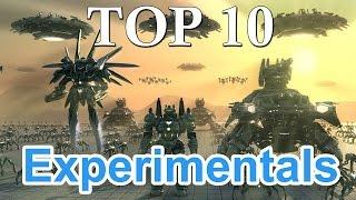 TOP 10 Most Powerful Experimentals Units - Supreme Commander 2