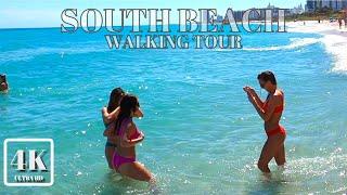 MIAMI BEACH WALKING TOUR 4K ULTRA HD 60FPS MARCH 2021 FLORIDA USA AΩ