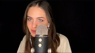 ASMR inaudible whispering and mouth sounds (sleep in five minutes)