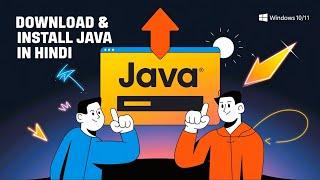 How to Download  Java(JDK) on Windows 10/11(2024)| Complete Guide in Hindi |JDK Install Step-by-Step