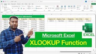 How to use XLOOKUP Function in MS Excel | XLOOKUP Formula in Excel