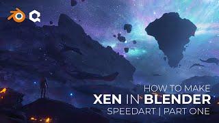 How Rutger van de Steeg created Xen in Blender | Part One