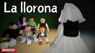 LA LLORONA - Parte 1 | Mini Pelicula | Brookhaven rphistoria de roblox