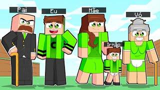 ACHEI A FAMÍLIA DO CADRES NO MINECRAFT