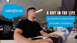 Day in the Life of a Salesforce Consultant - First Person View - Working at a Consulting Agency