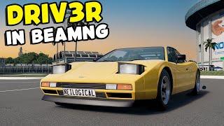 This BeamNG Map Mod Is STRAIGHT Out Of My Childhood! - Driv3r Map Mod